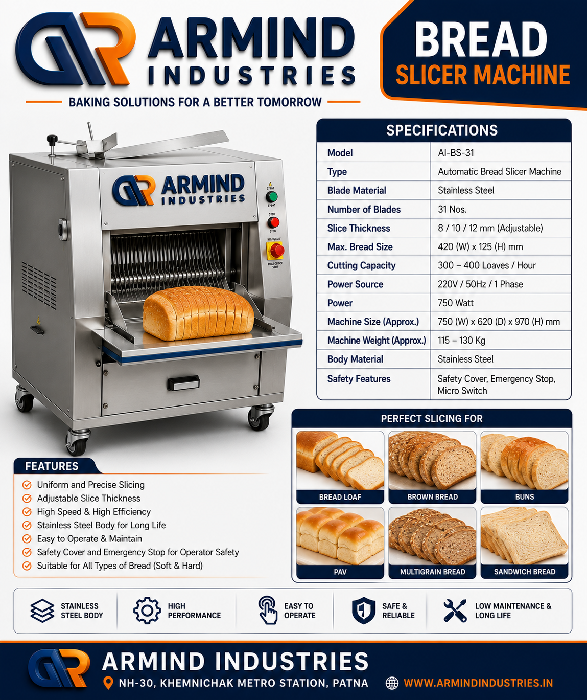 Bread Slicer Machine