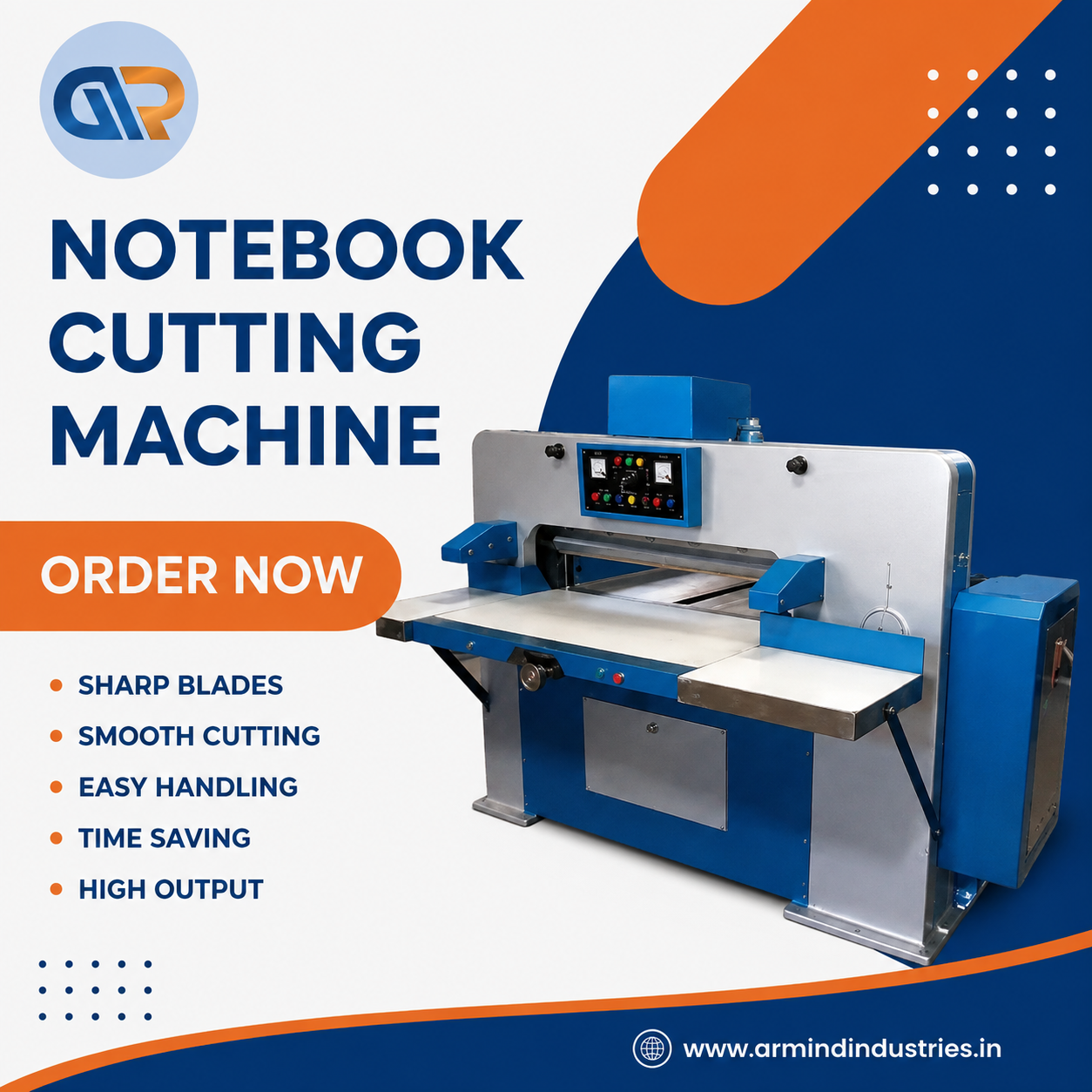 Fully Automatic Notebook Cutting Machine