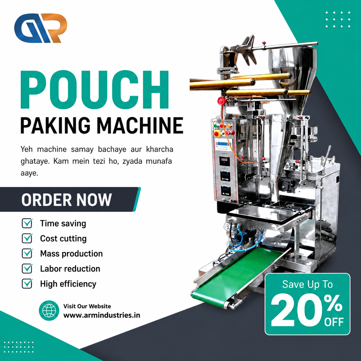 Pouch Packing Machine - Packing & Sealing Machines manufacturer Bihar
