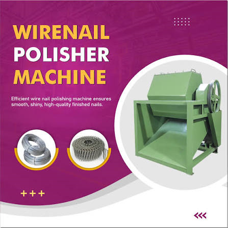 Wire Nail Polishing Machine